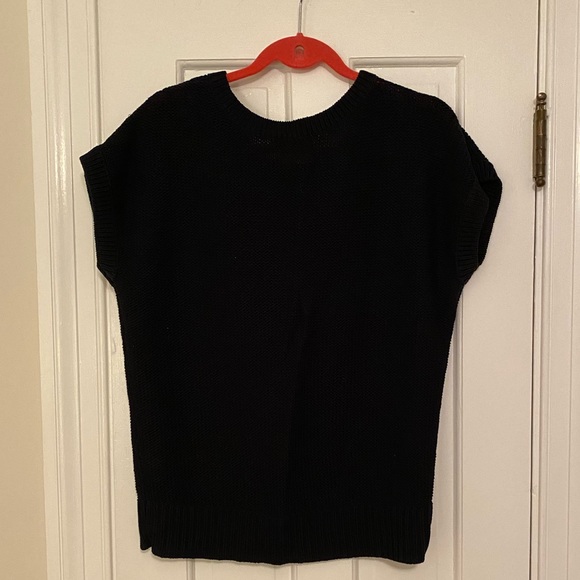 Banana Republic  Short Sleeve Cotton Sweater - Picture 4 of 6